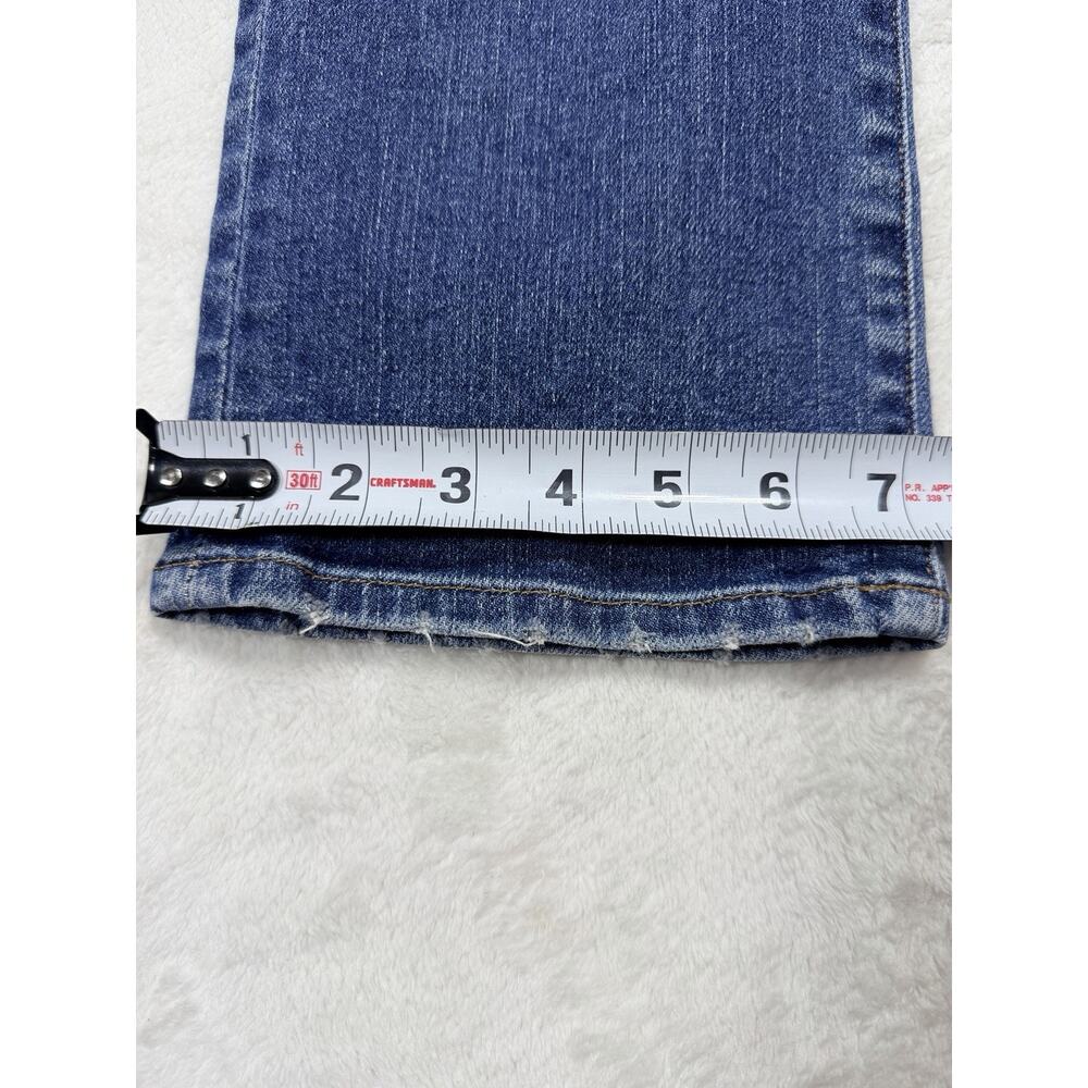 Frame Denim Women’s Blue Straight-Leg Jeans - Classic Indigo - Picture 8 of 9